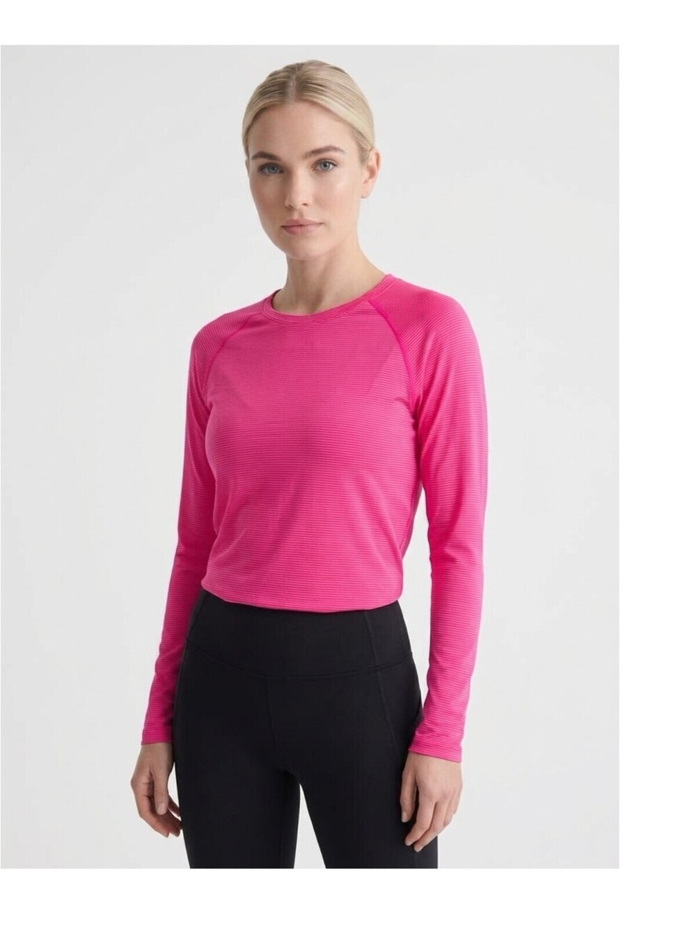 Figs W_Striped Salta Performance Underscrub Size XL Color Hot Pink NWT